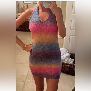 Shareen Collections Halter Dress